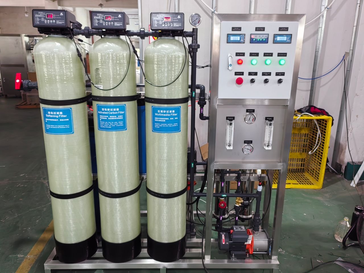 UNITE DE TRAITEMENT D EAU PAR OSMOSE INVERSE (RO)